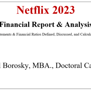 Netflix 2023 Beginner's Guide to Financial Analysis