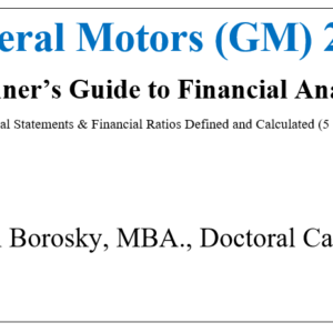 GM 2023 Beginner's Guide to Financial Analysis