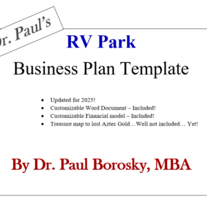 Dr. Paul's RV Park business plan template