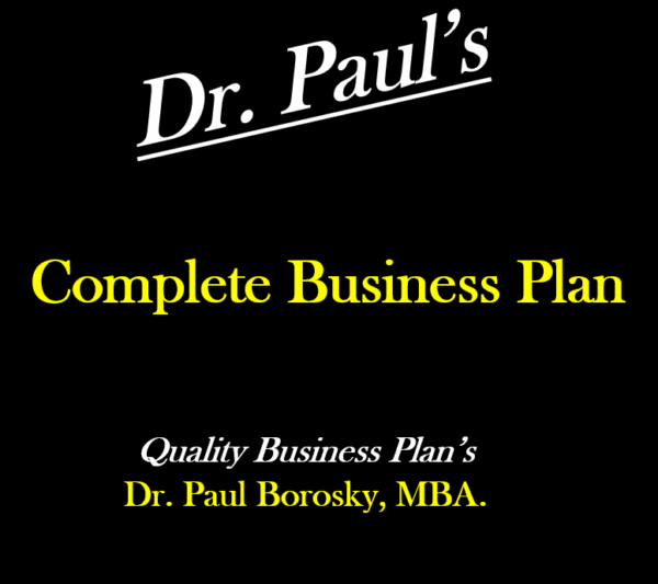 Complete business plan
